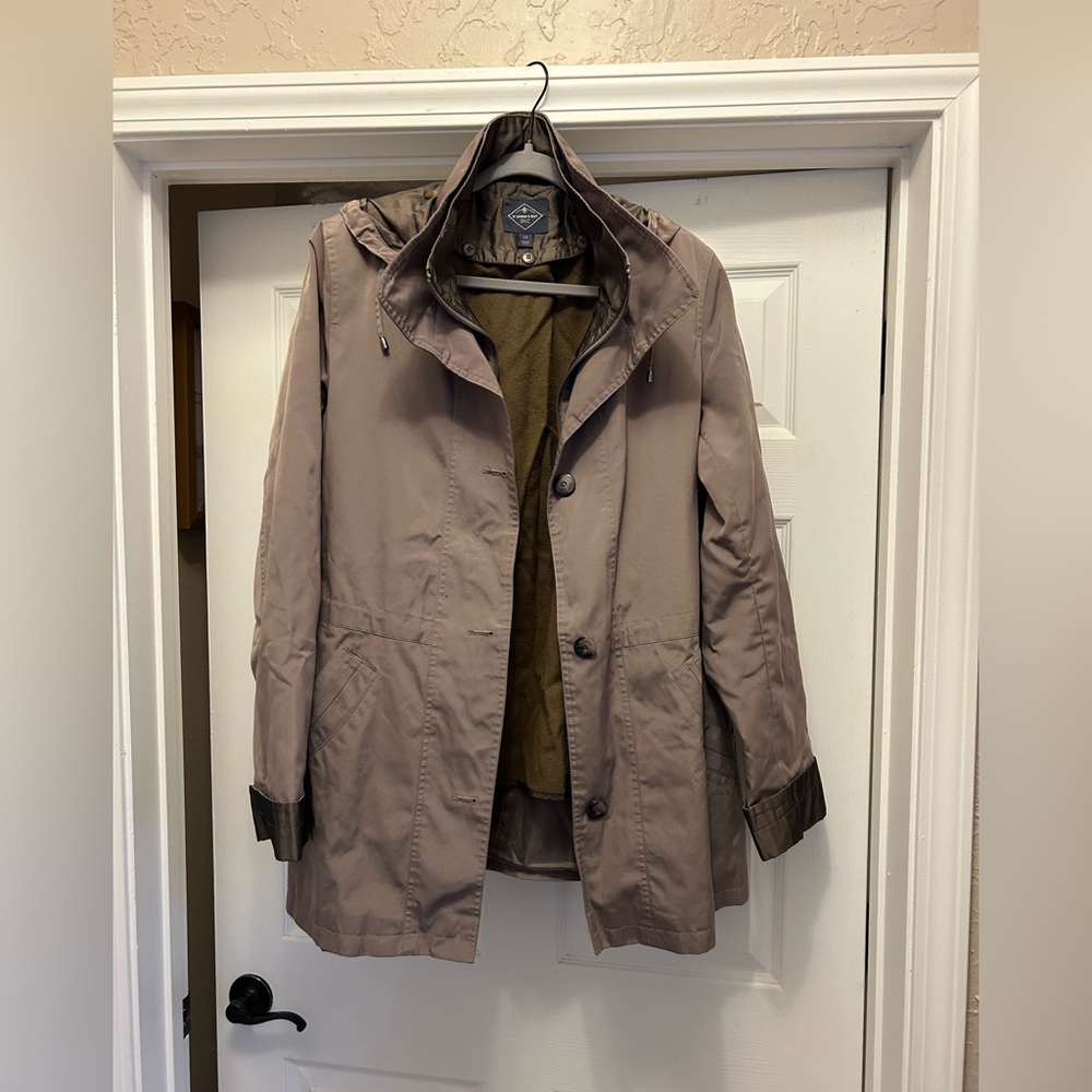 St. John's Bay Taupe Coat